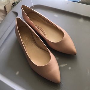 Nine West Light pink flats.